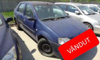 Autoturism marca Dacia Logan 1.461 cc, a treia licitatie